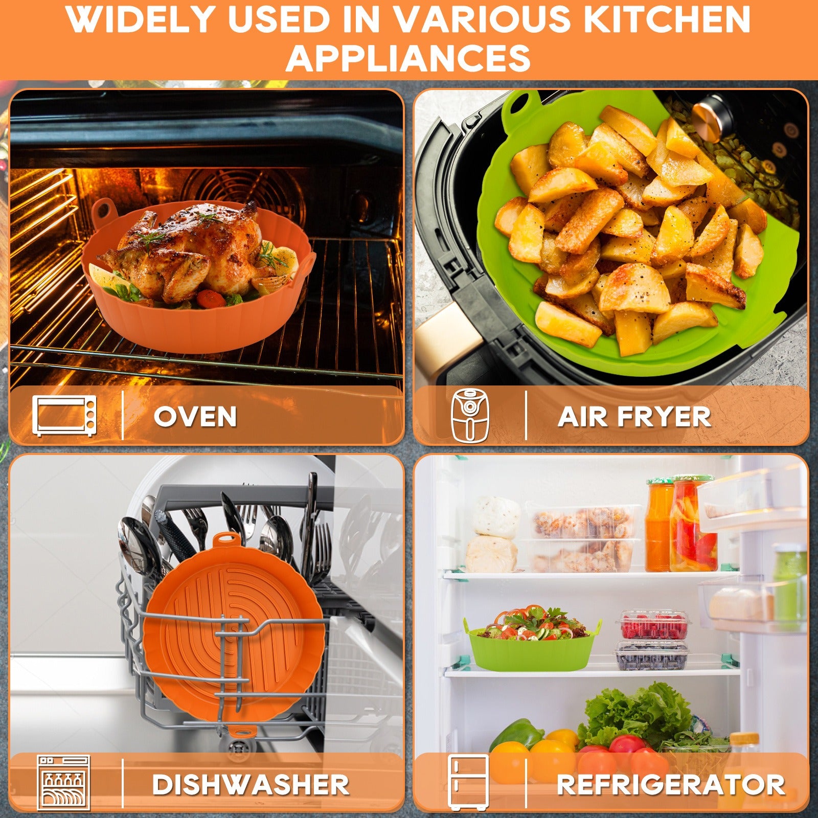 Reusable Silicone Baking Pan
