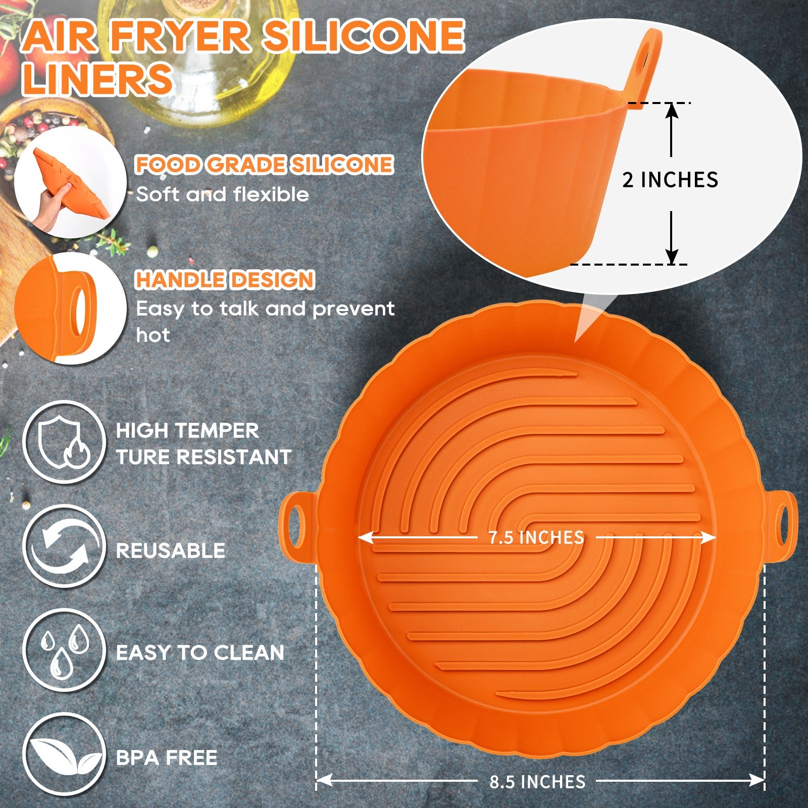 Reusable Silicone Baking Pan