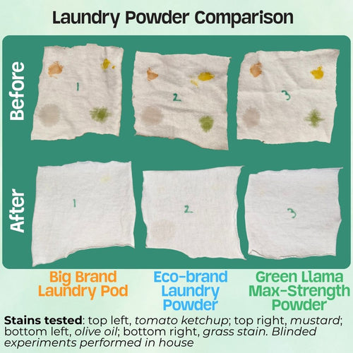 EWG Verified Max Strength Fragrance-Free Laundry Powder 60 Loads – Non-Toxic Plant-Based